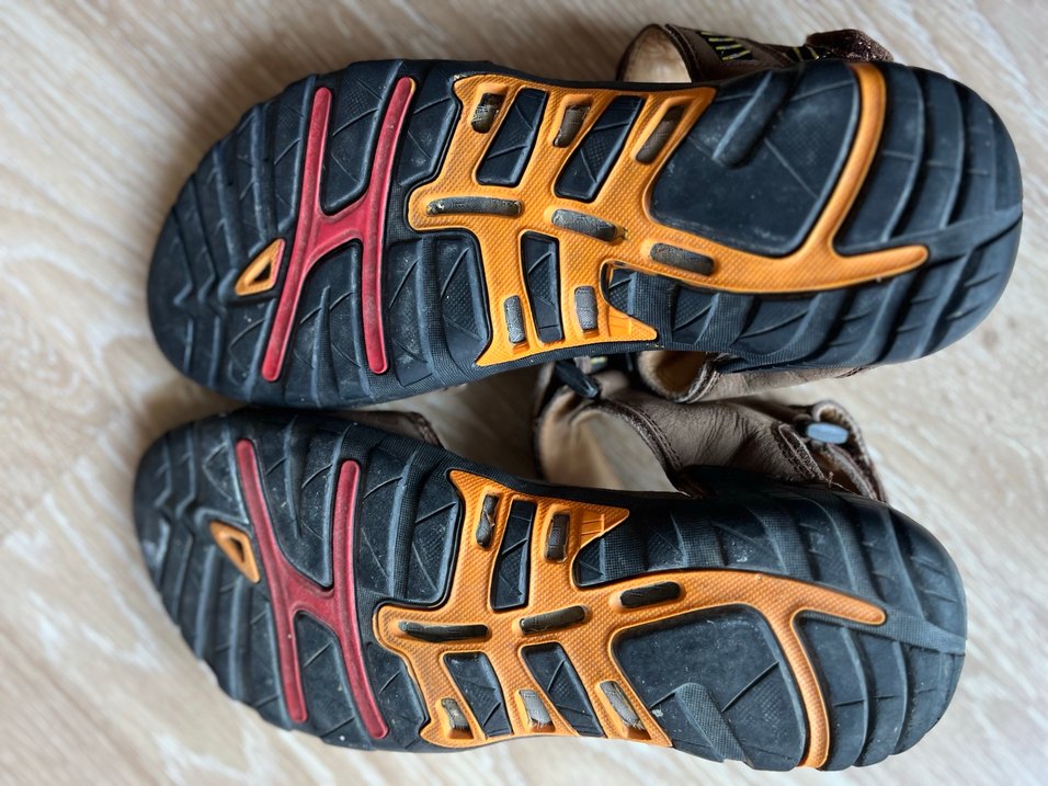 Kahverengi Tokalı Erkek Sandalet - Görsel 5