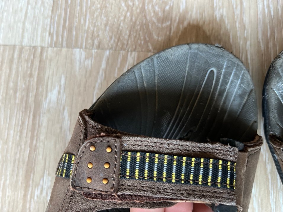 Kahverengi Tokalı Erkek Sandalet - Görsel 4