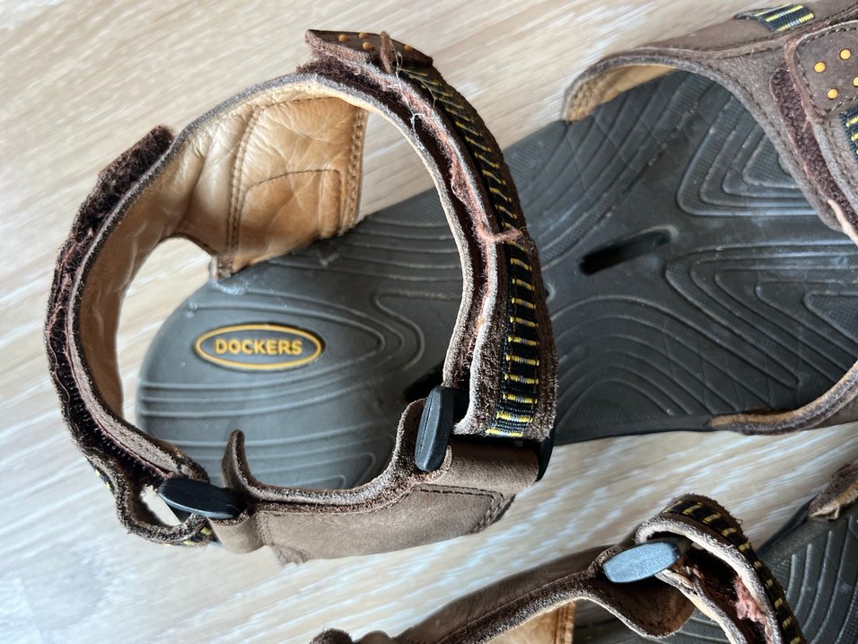 Kahverengi Tokalı Erkek Sandalet - Görsel 2