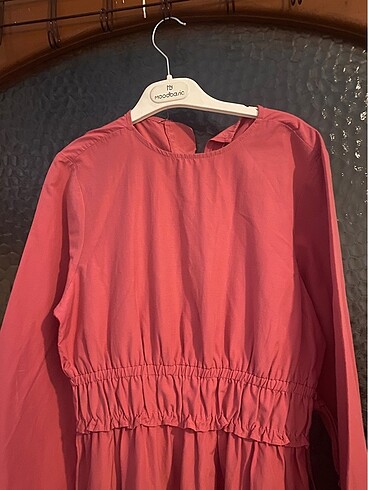 Poplin elbise