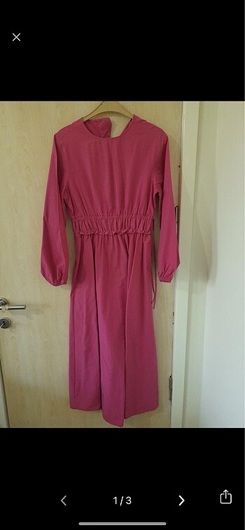 Poplin elbise