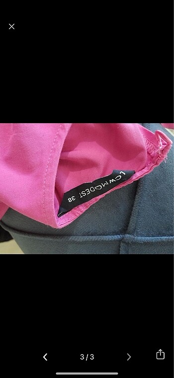 m Beden Poplin elbise