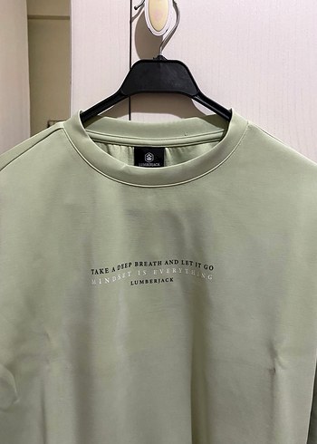 Yeşil Mini Baskılı Lumberjack sweatshirt - Görsel 2