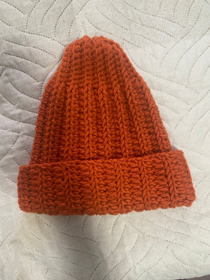 Kadın Kahverengi Örgü Bere - Görsel 2