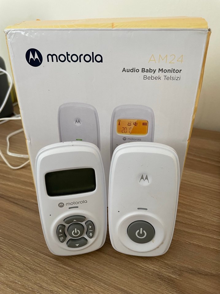 Motorola AM24 Sesli Bebek Telsizi Beyaz - Görsel 4