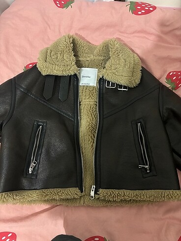 Bershka biker ceket- mont