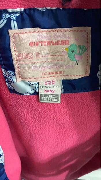 Çocuk yağmurluk mont 2 adet - Görsel 7