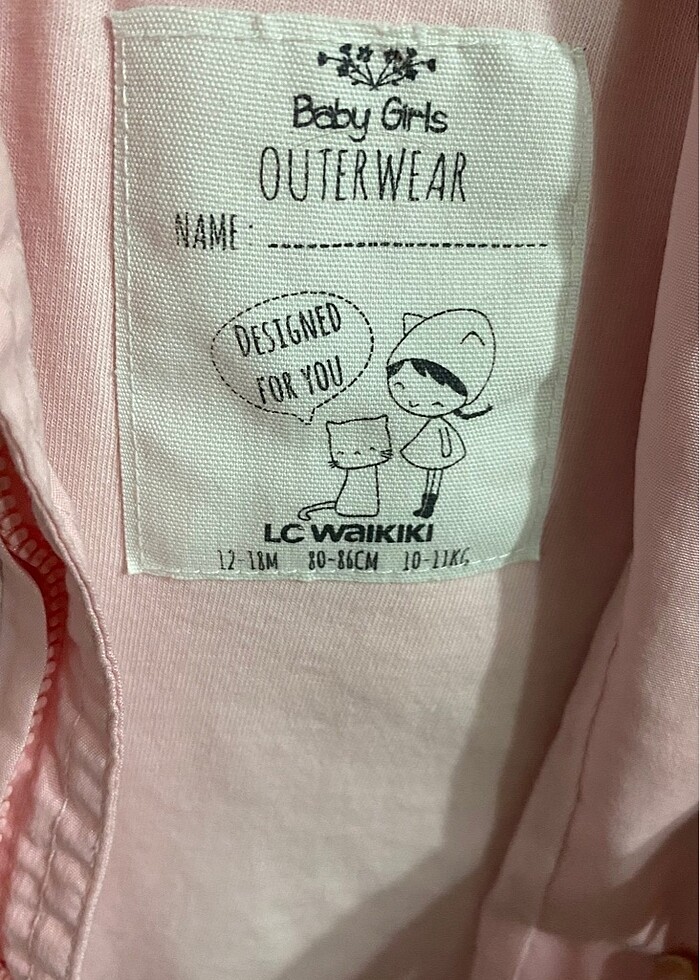 Çocuk yağmurluk mont 2 adet - Görsel 3