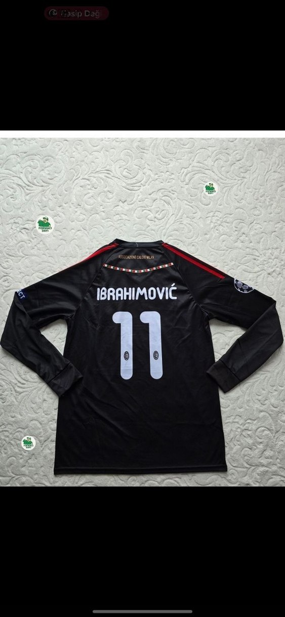 İbrahimovic Ac milan Uzun kollu - Görsel 2