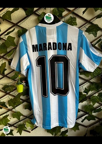 Diego Maradona Arjantin 1986 - Görsel 2