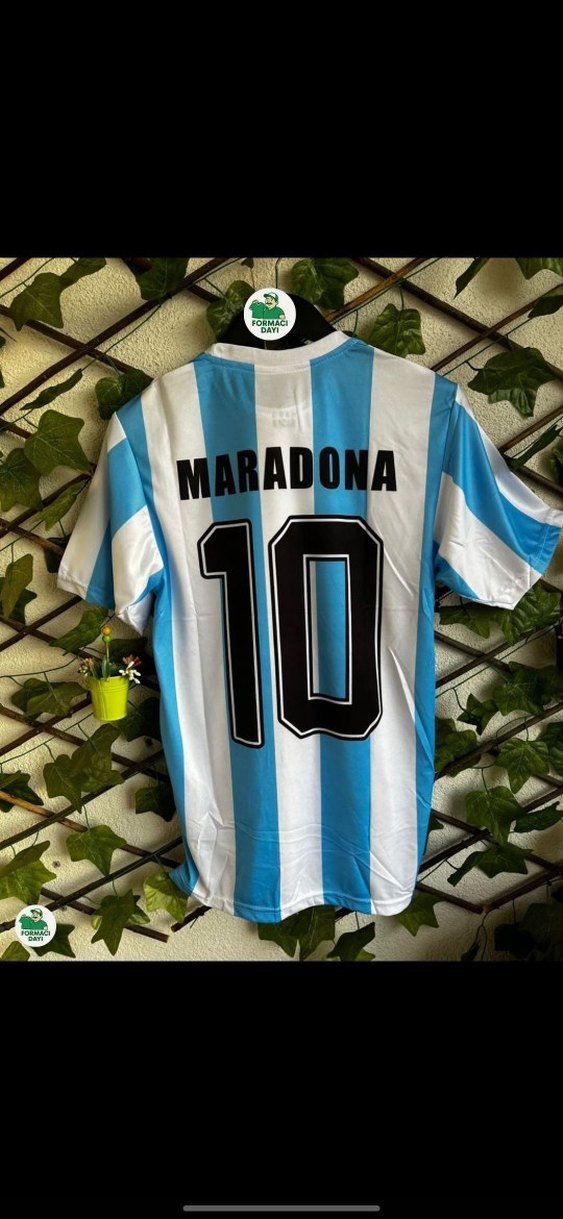 Diego Maradona Arjantin 1986 - Görsel 2