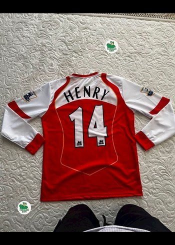 Thierry Henry Uzun Kollu Arsenal - Görsel 2