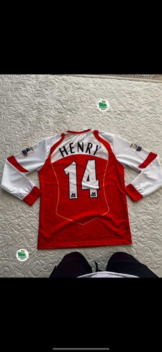 Thierry Henry Uzun Kollu Arsenal - Görsel 2