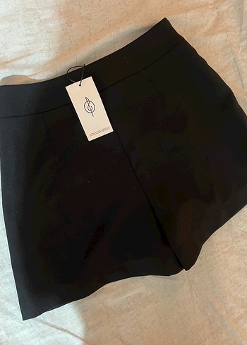 xs Beden Siyah Mini Etek