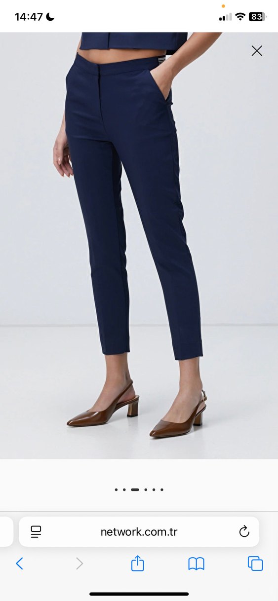 LACİVERT PANTALON - Görsel 2