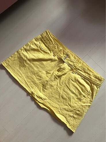 40 Beden MANGO MİNİ KOT ETEK