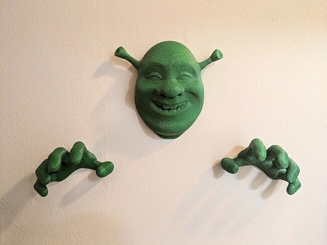 Shrek Duvar Süsü
