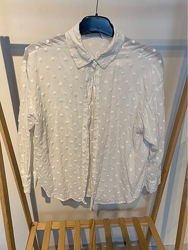 Zara beyaz gömle - Görsel 2