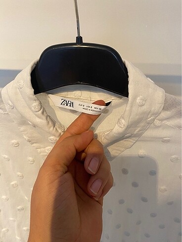 Zara beyaz gömle - Görsel 5
