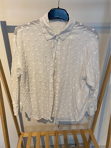 Zara beyaz gömle - Görsel 4