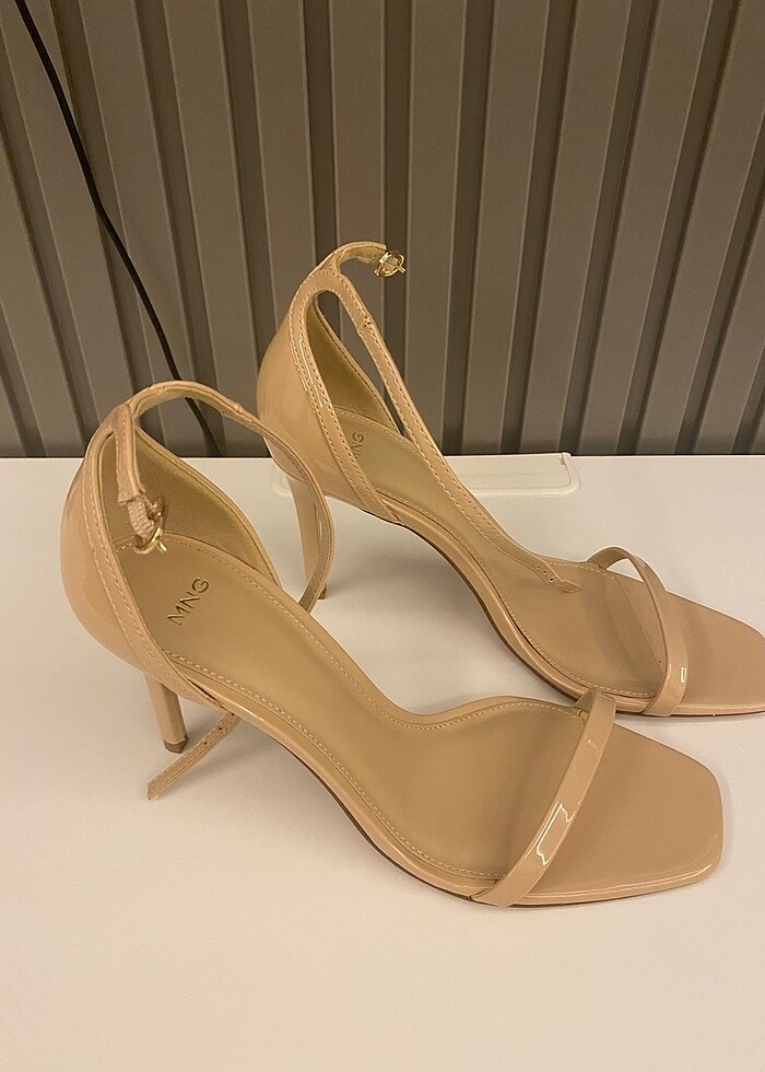 Mango topuklu ayakkabı - Görsel 4