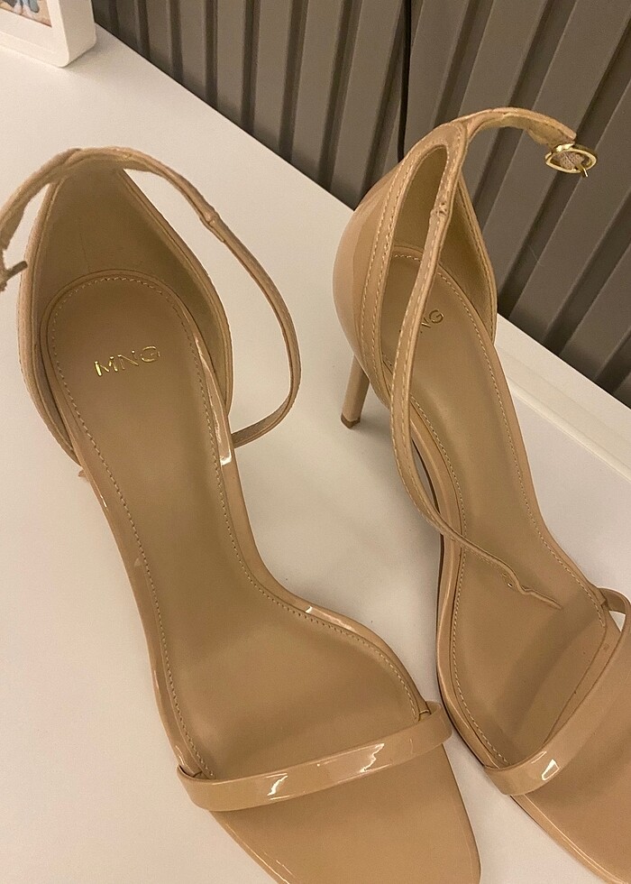 Mango topuklu ayakkabı - Görsel 5
