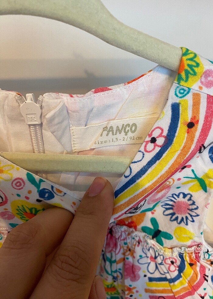 Panço kız çocuk elbise - Görsel 5