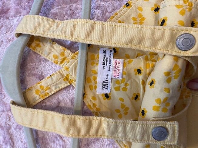 Zara kız bebek elbise - Görsel 5