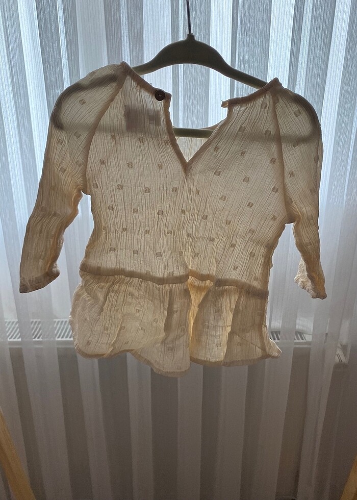 Zara kız çocuk gömlek - Görsel 4