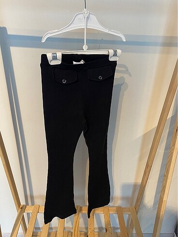 Zara kız çocuk İspanyol paça tayt - Görsel 6