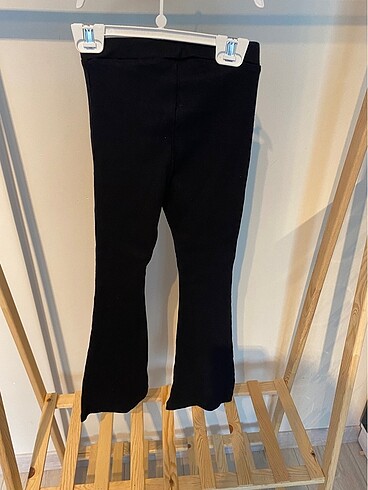 Zara kız çocuk İspanyol paça tayt - Görsel 7