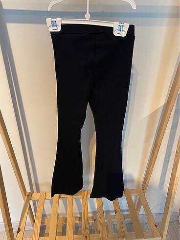 Zara kız çocuk İspanyol paça tayt - Görsel 8