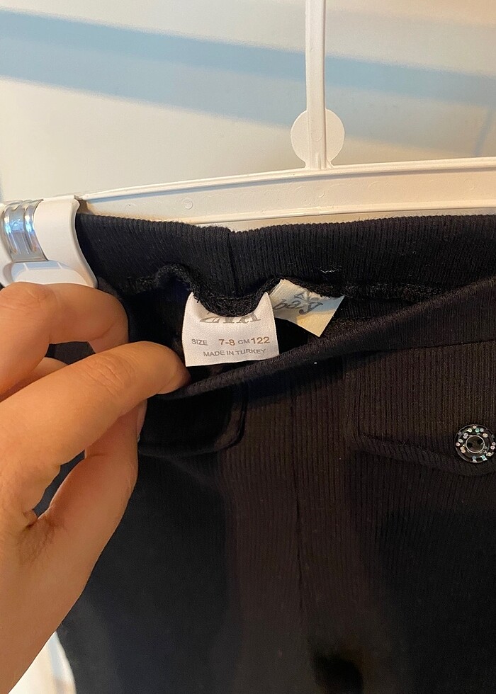 Zara kız çocuk İspanyol paça tayt - Görsel 4