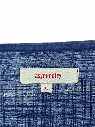 xl Beden lacivert Renk Asymmetry Bluz %70 İndirimli.