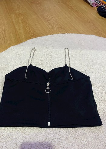 Siyah Mini Straplez Bustiyer - Görsel 2