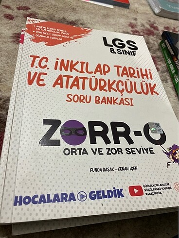 LGS İNKILAP TARİHİ VE ATATÜRKÇÜLÜK test kitabı