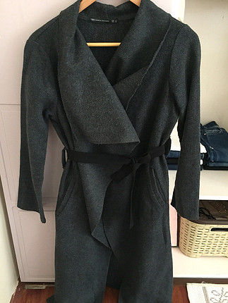 Gri kaşe kaban