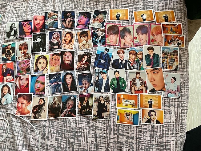 KPOP BTS BLACKPİNK FOTOKART