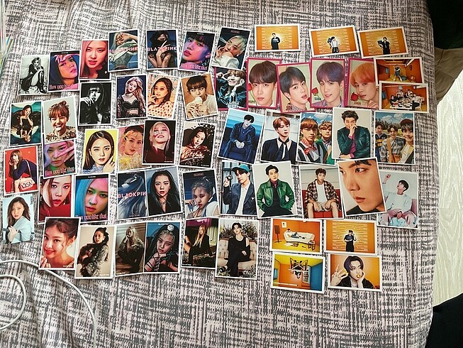 KPOP BTS BLACKPİNK FOTOKART