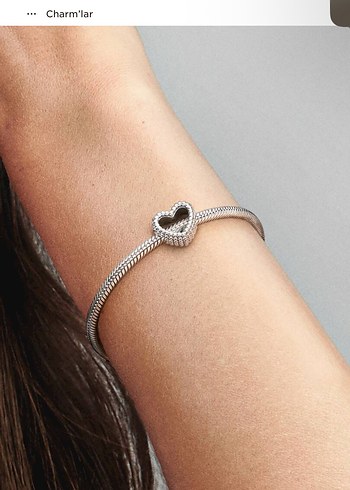 pandora kalpli charm - Görsel 2