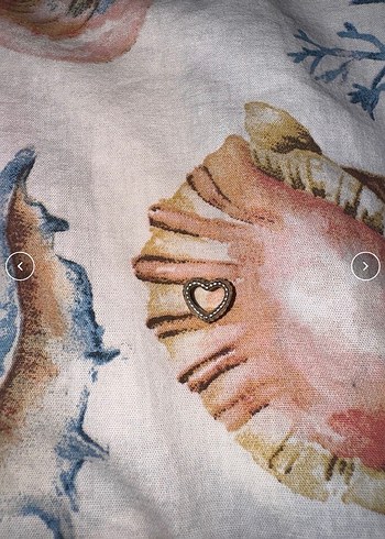 pandora Boncuklu Zincir Detaylı Açık Kalp Charm - Görsel 2