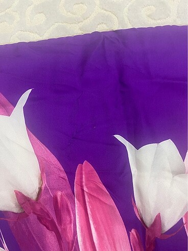  Beden mor Renk Silk Home eşarp