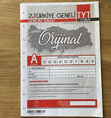 Tg deneme orijinal