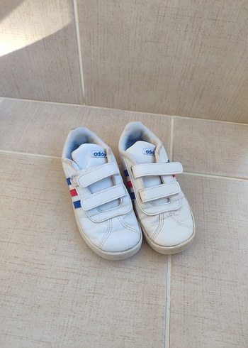 Erkek Çocuk Beyaz Cırt Cırtlı Spor Ayakkabı - Görsel 2