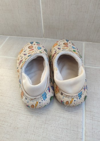 Renkli Uzay Desenli Erkek ev Çocuk Terliği - Görsel 3