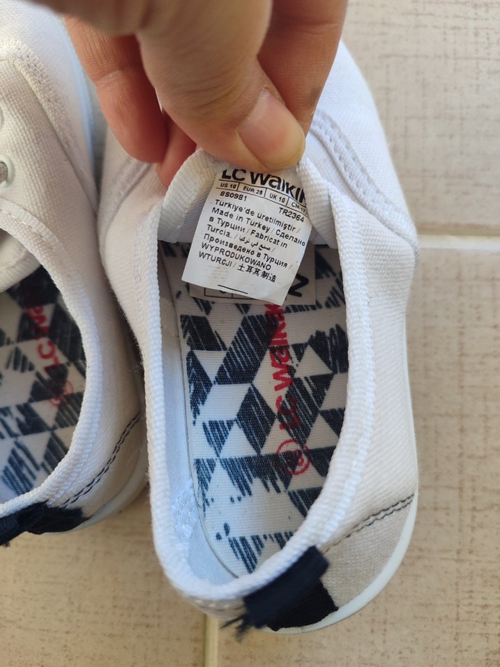 Beyaz Erkek Çocuk Sneaker - Görsel 5