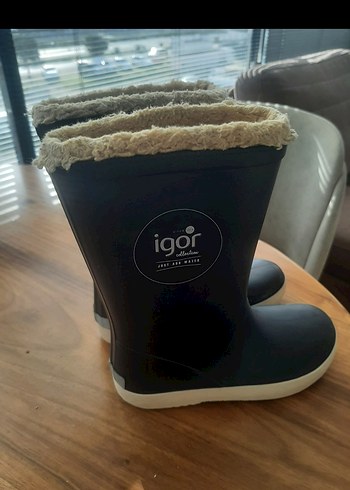 lacivert igor Erkek Çocuk çizme - Görsel 2