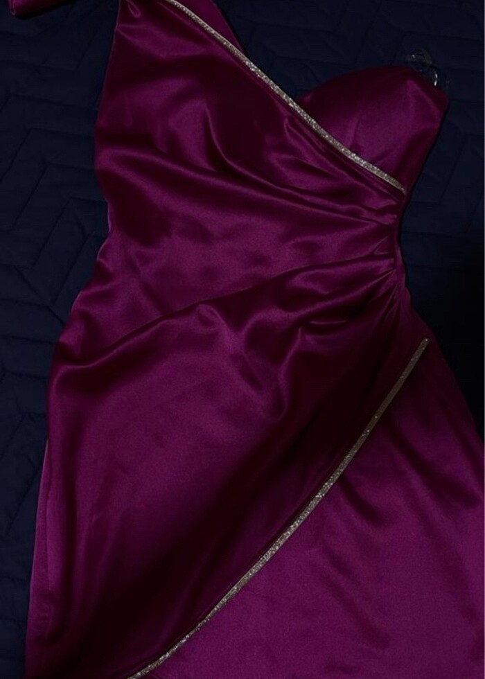 KEİKEİ FUŞYA ABİYE - Görsel 2