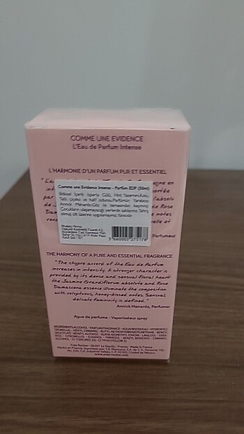 Yves Rocher YVES ROCHER EVIDENCE INTENSE 