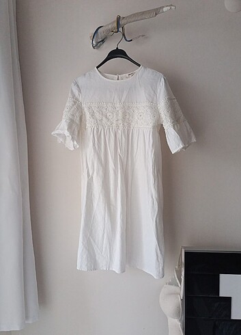 Fisto beyaz elbise 